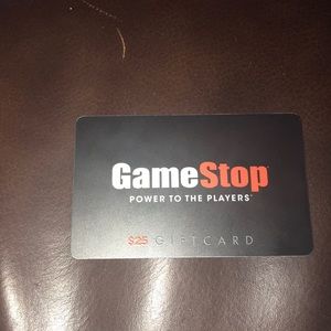 Game stop gift card for $25 has not been used